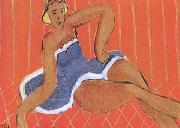 Henri Matisse Dancer Sitting on a Table (mk35) oil painting reproduction